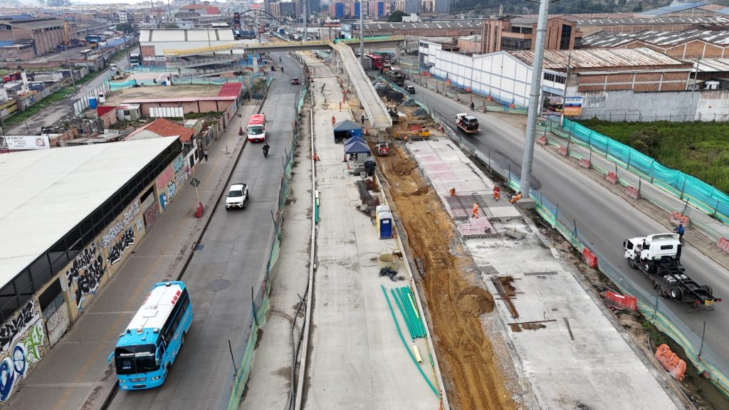 Inicia construcción de calzada mixta en fases II y III de TransMilenio en Soacha