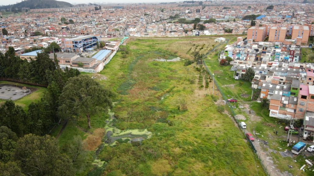 Con inversión de $1.875 millones, Soacha recupera el humedal Santa Ana