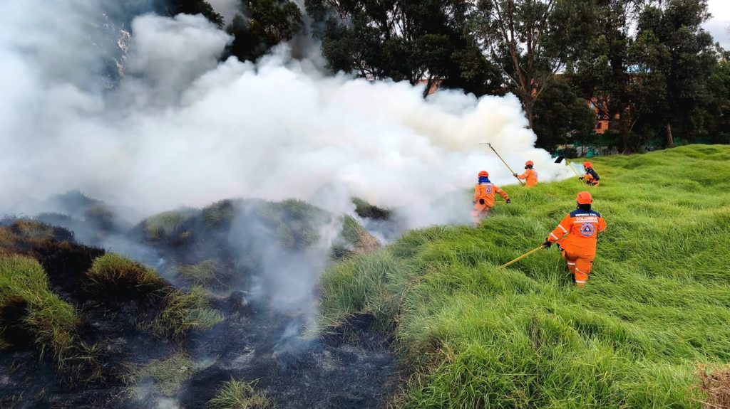 Alerta por incendios de cobertura vegetal: Soacha fortalece la prevención y la capacidad de respuesta en las zonas de mayor riesgo